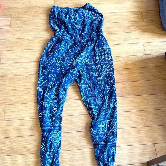 Madewell Strapless Jumpsuit - Picture 1 of 3